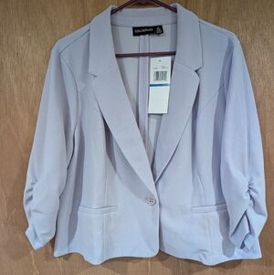 Nina Leonard Women's Lavender Suit Jacket